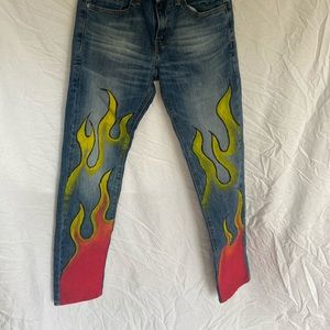 LEVIS Hand painted